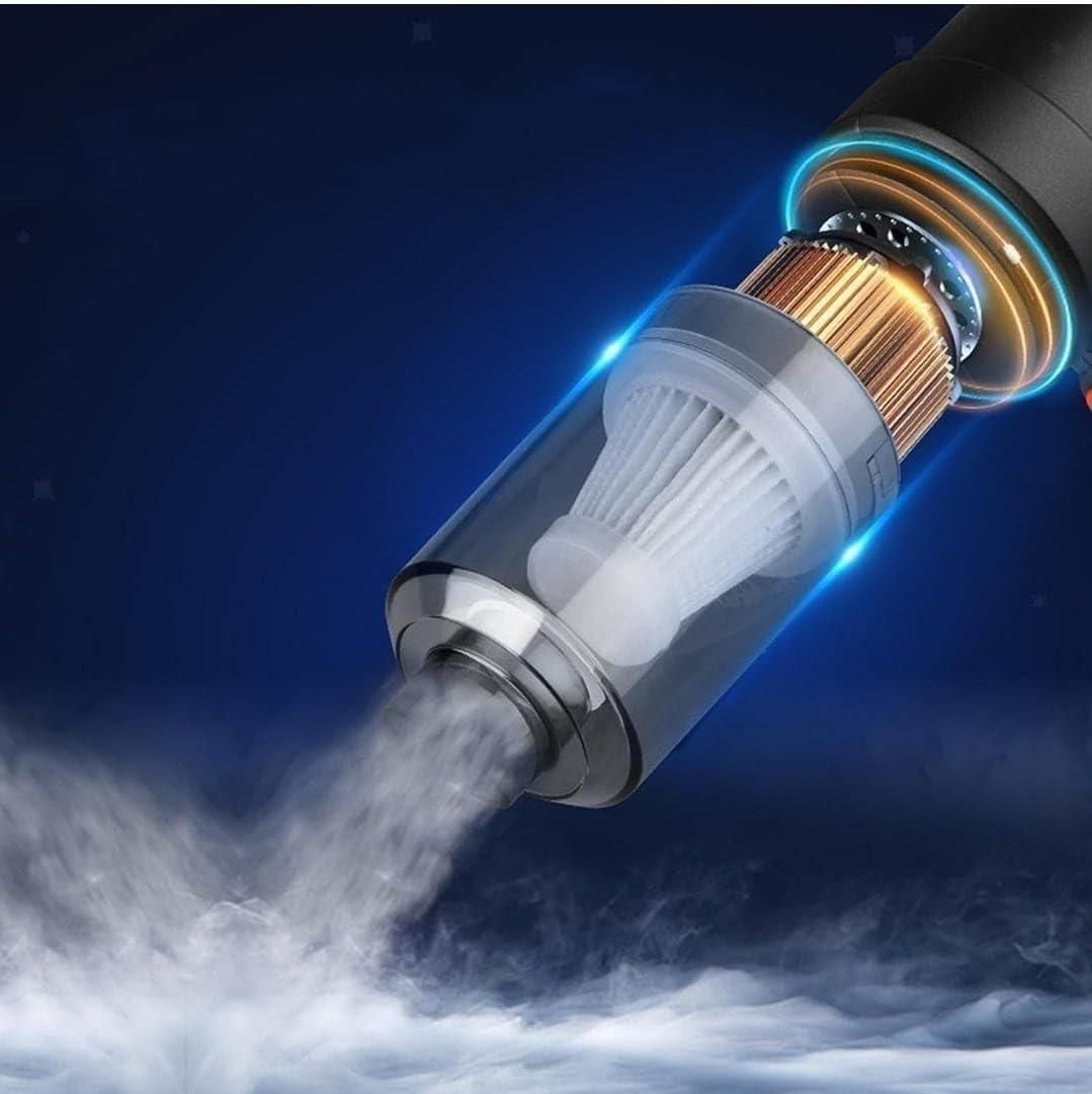 3-in-1 Portable Vacuum Suction & Wireless Air Duster
