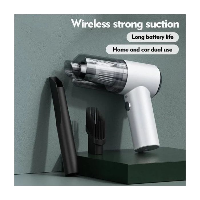 3-in-1 Portable Vacuum Suction & Wireless Air Duster