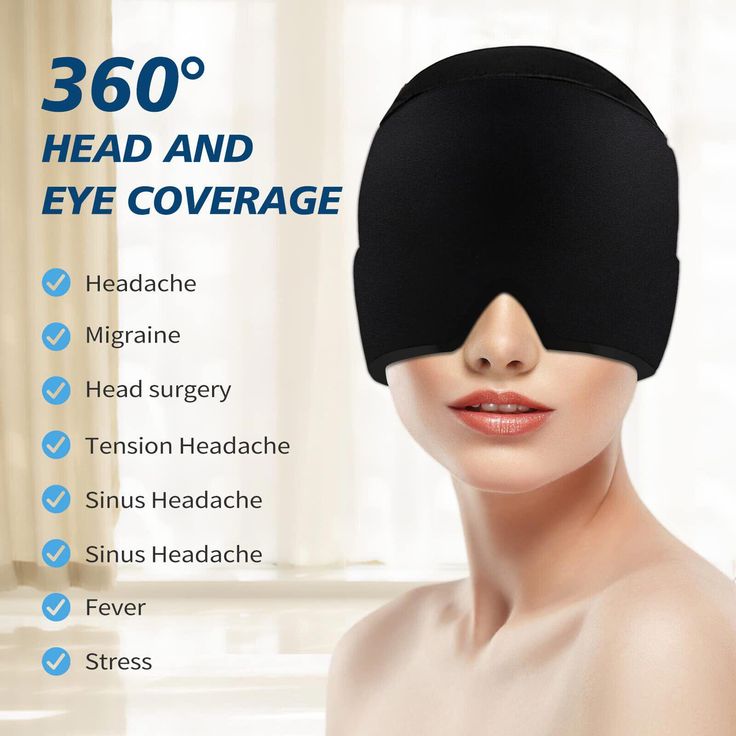 Migraine and Headache Relief Cap