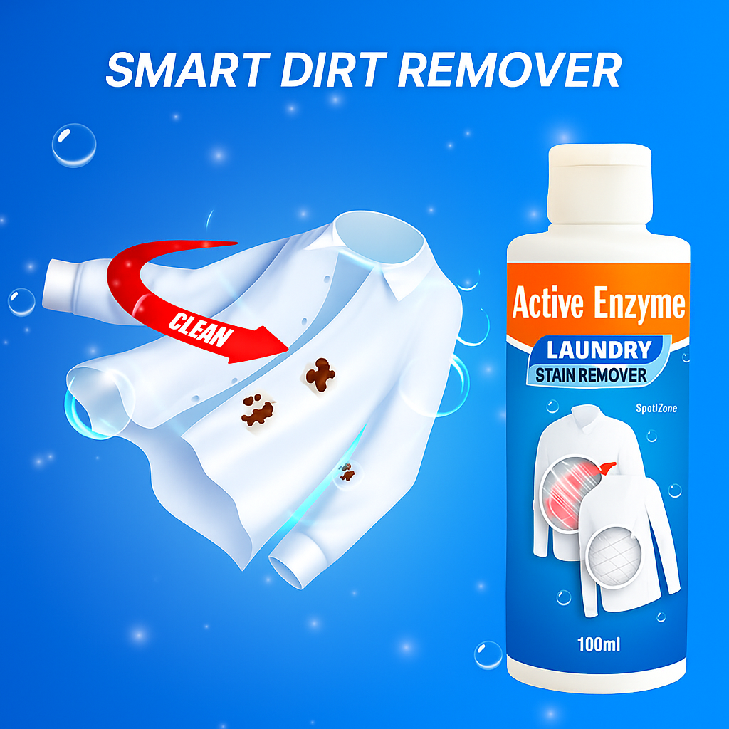 Active Enzyme Laundry Stain Remover (Pack of 2)