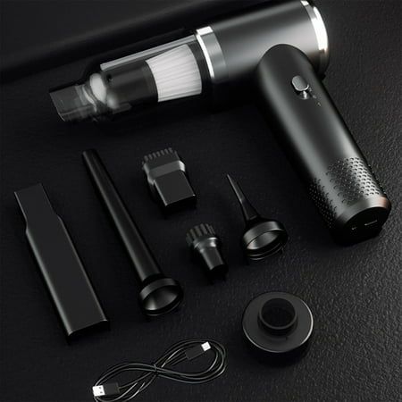 3-in-1 Portable Vacuum Suction & Wireless Air Duster
