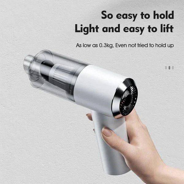 3-in-1 Portable Vacuum Suction & Wireless Air Duster